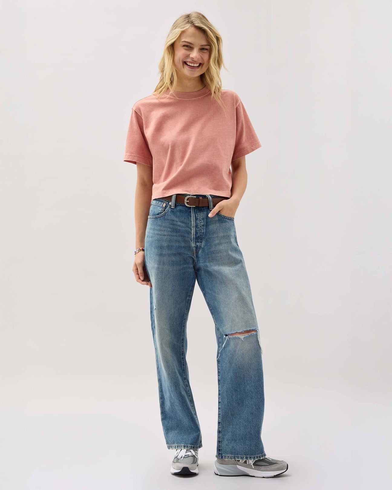 Relaxed Crop Tee