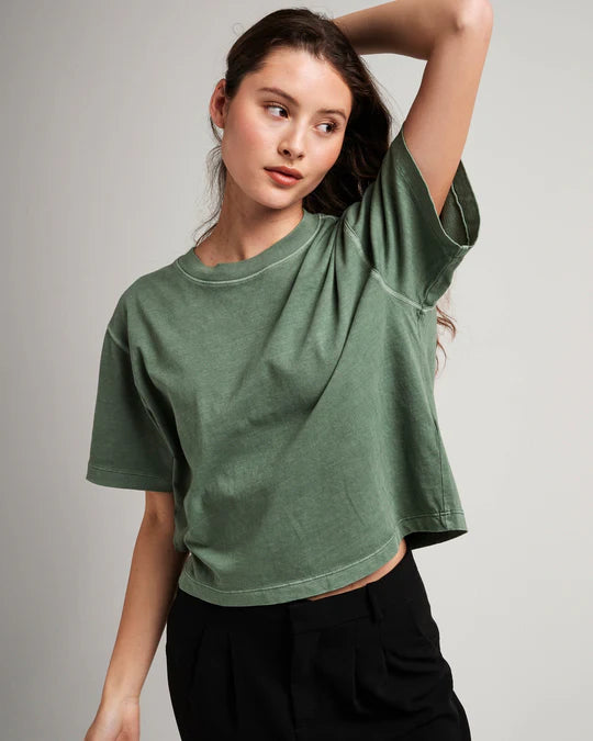 Relaxed Crop Tee