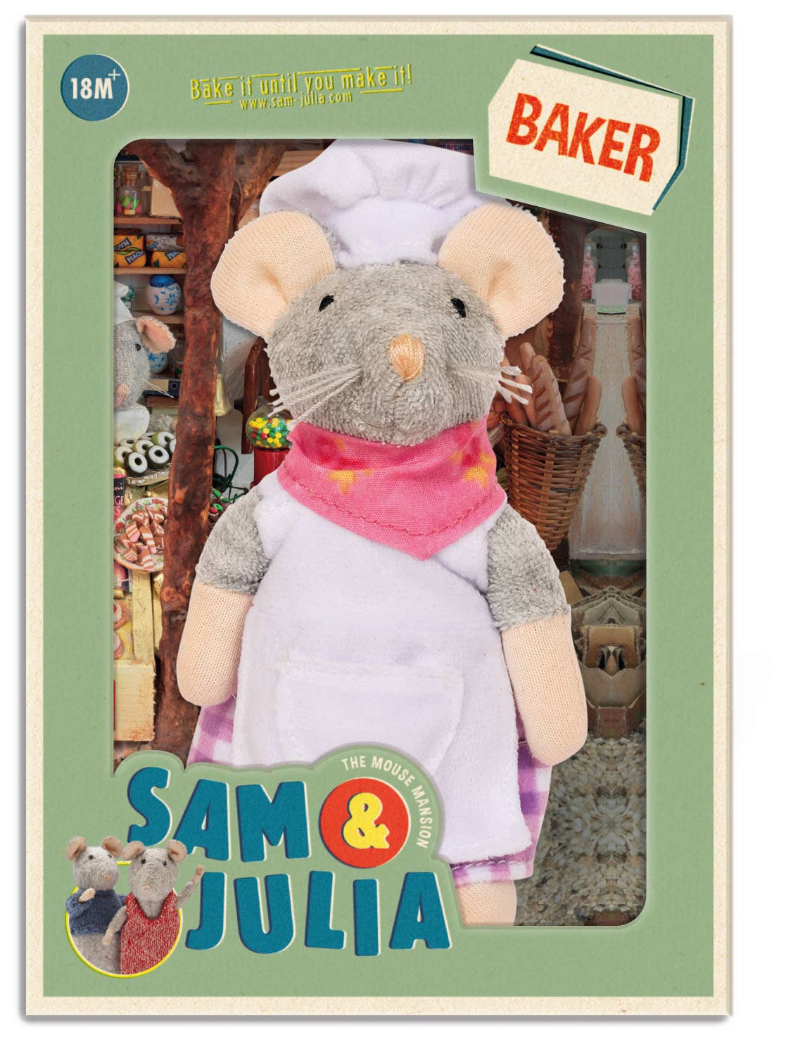 Sam & Julia Plush Baker