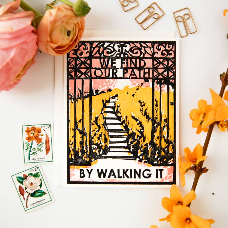 We Find Our Path Everyday Inspiration Card