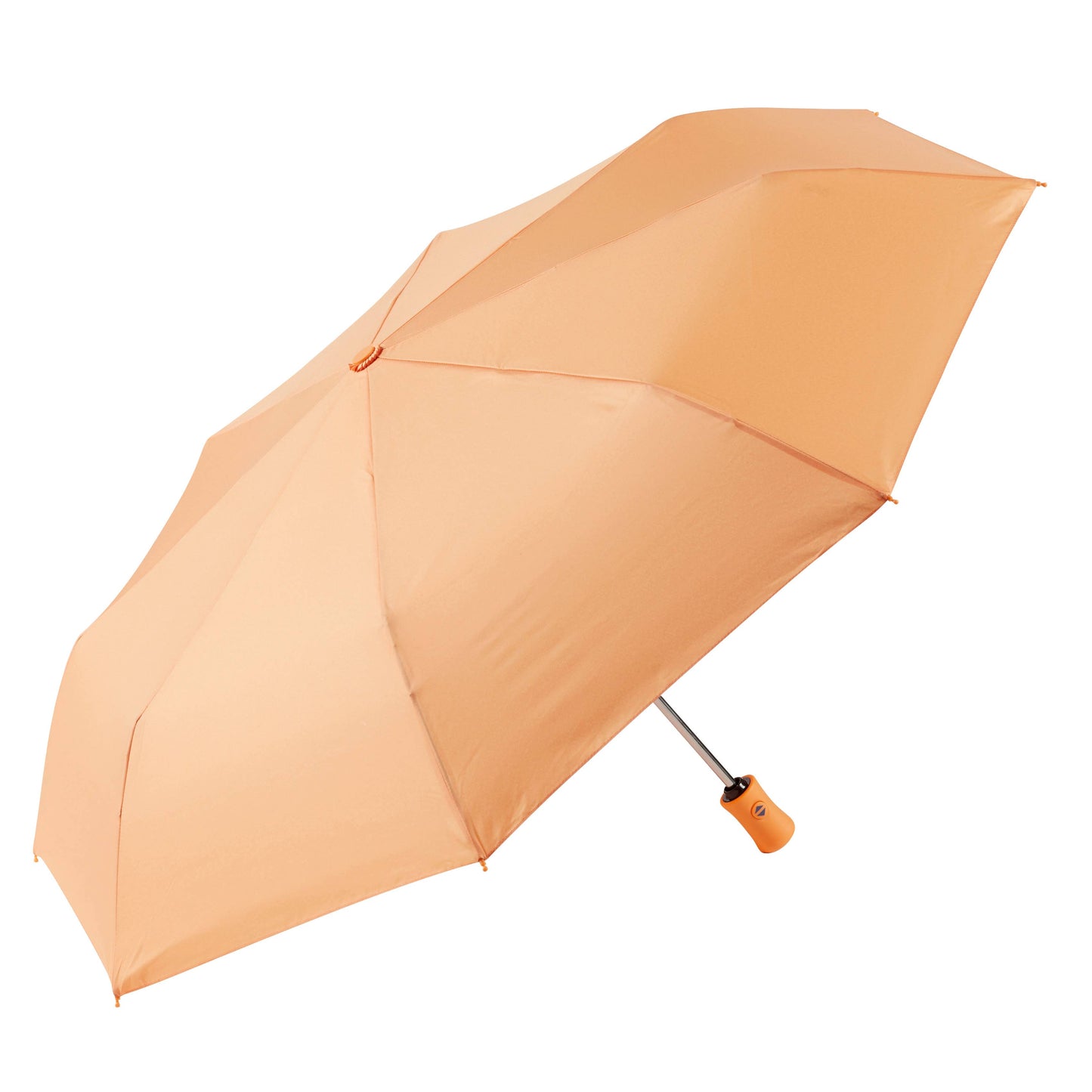 Auto Open/Close Travel Umbrella- Solid Recycled Fabric