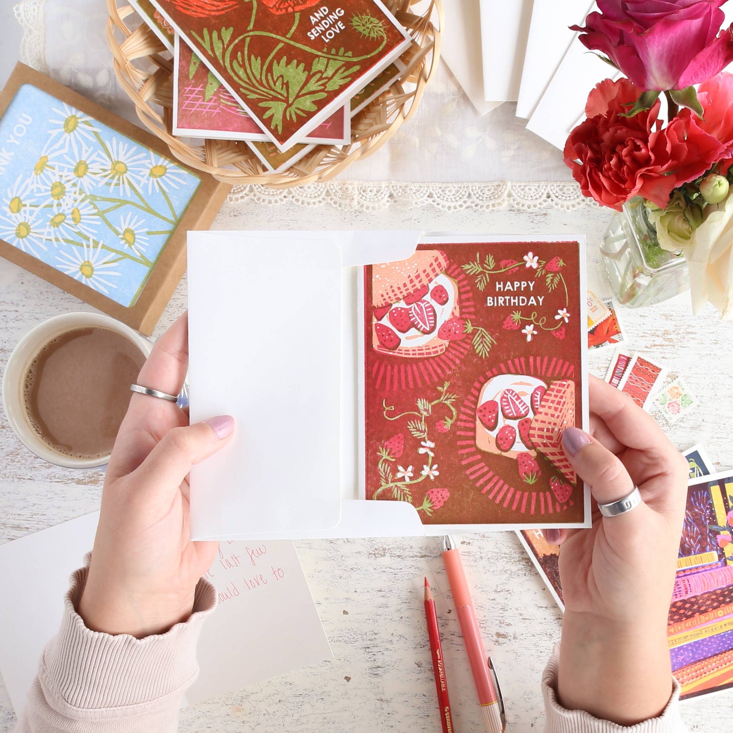Happy Birthday (Strawberry Shortcake) Card