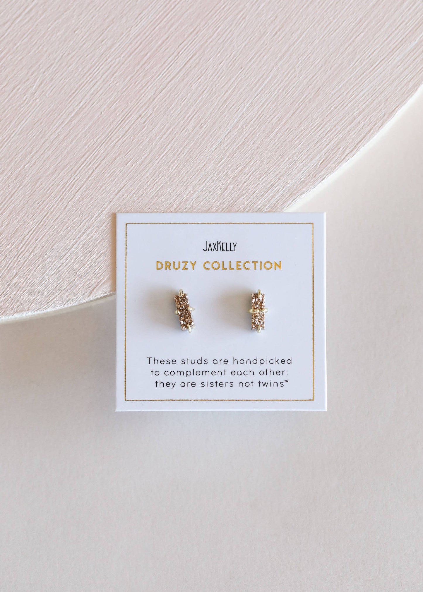 Druzy Bar Earrings
