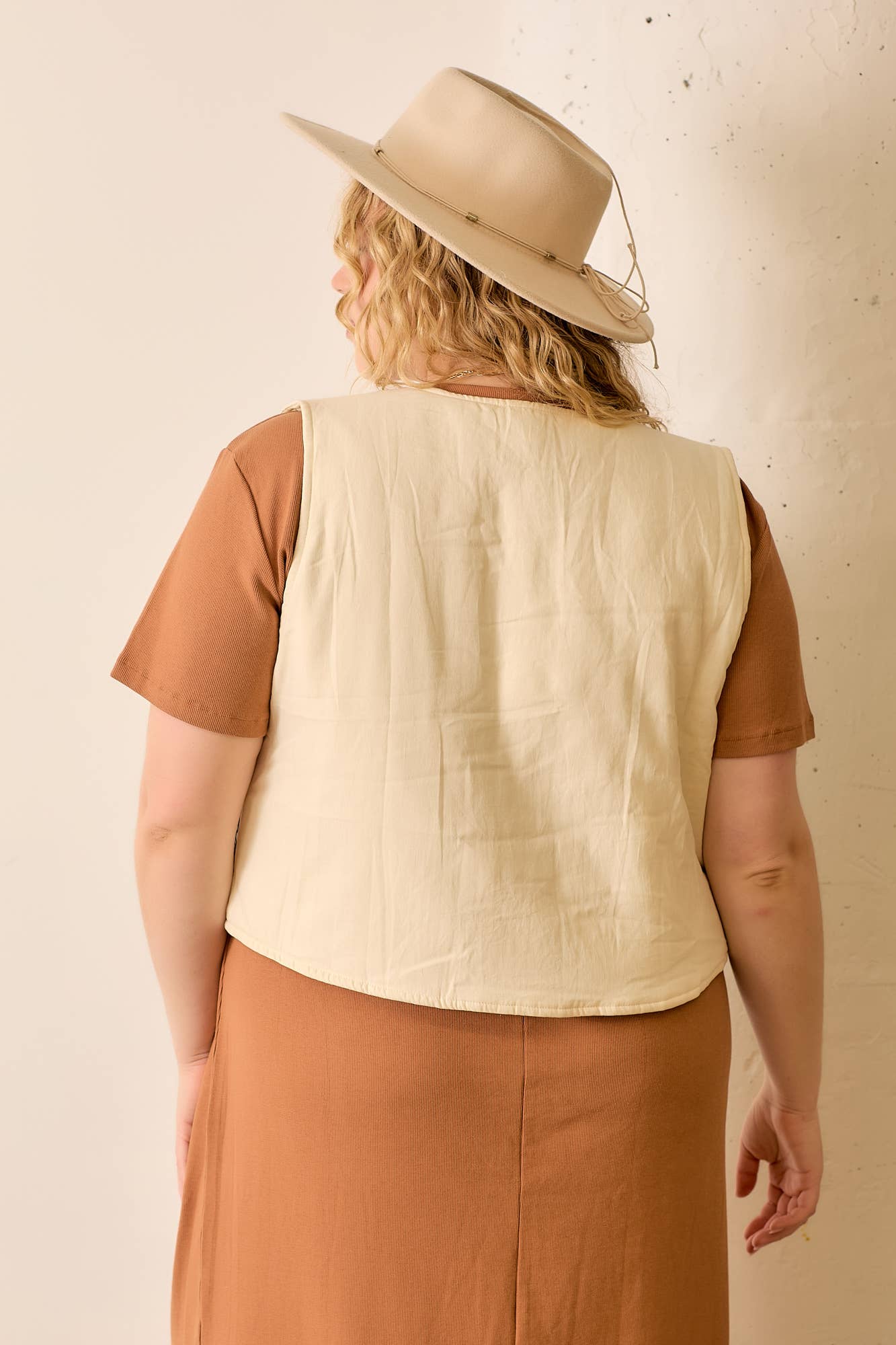 Nora Floral Embroidered Vest