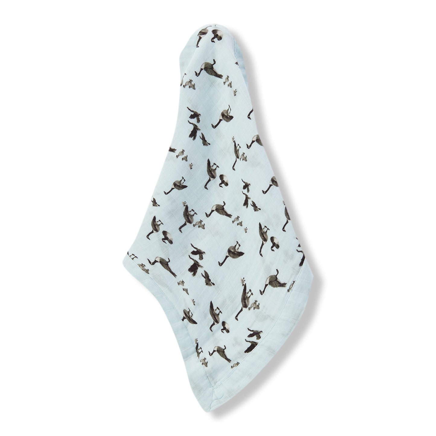 Bamboo Two Layer Muslin Mini Lovey - Goose