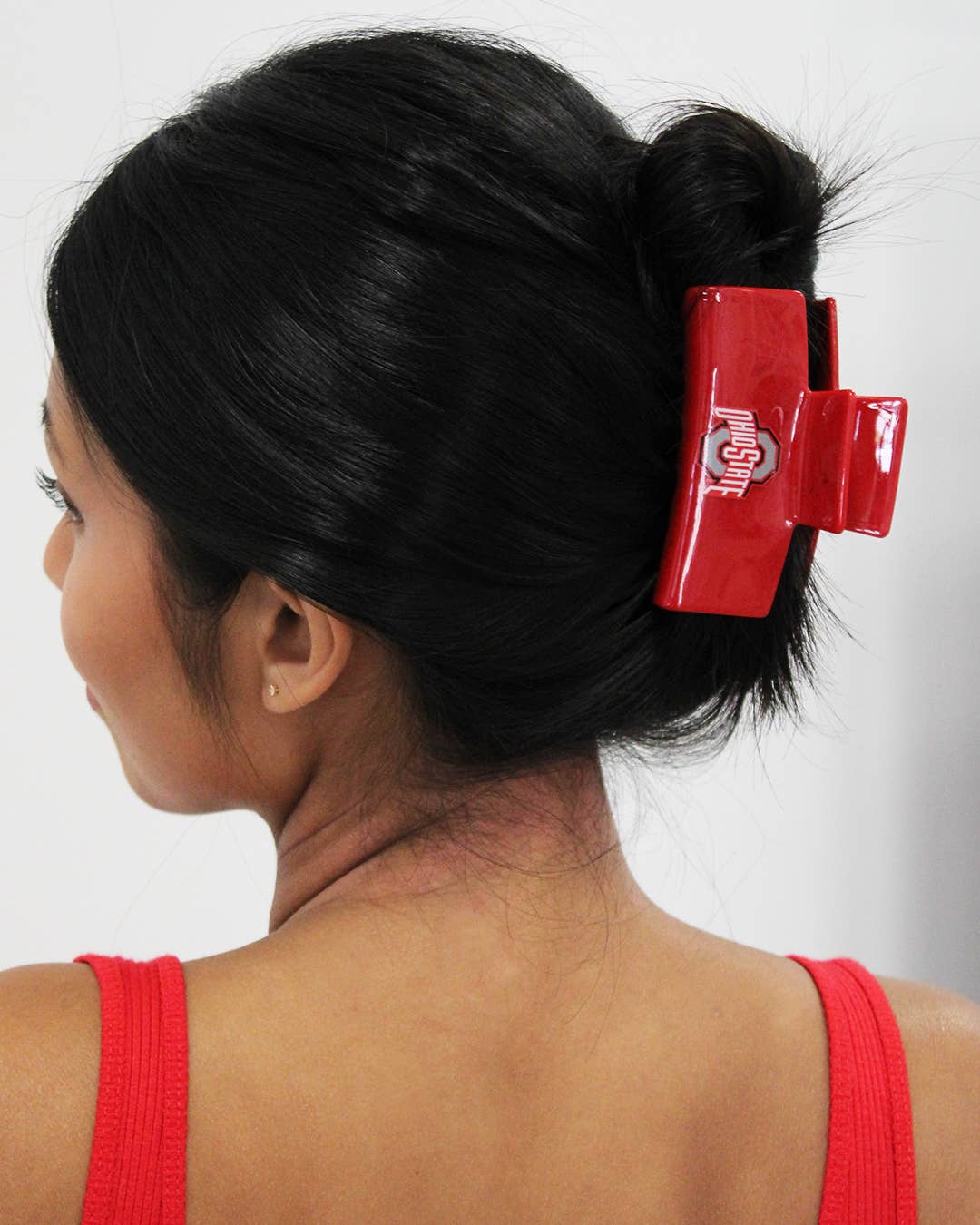 Ohio State® Eco Scarlet Logo - Logo Claw Clip