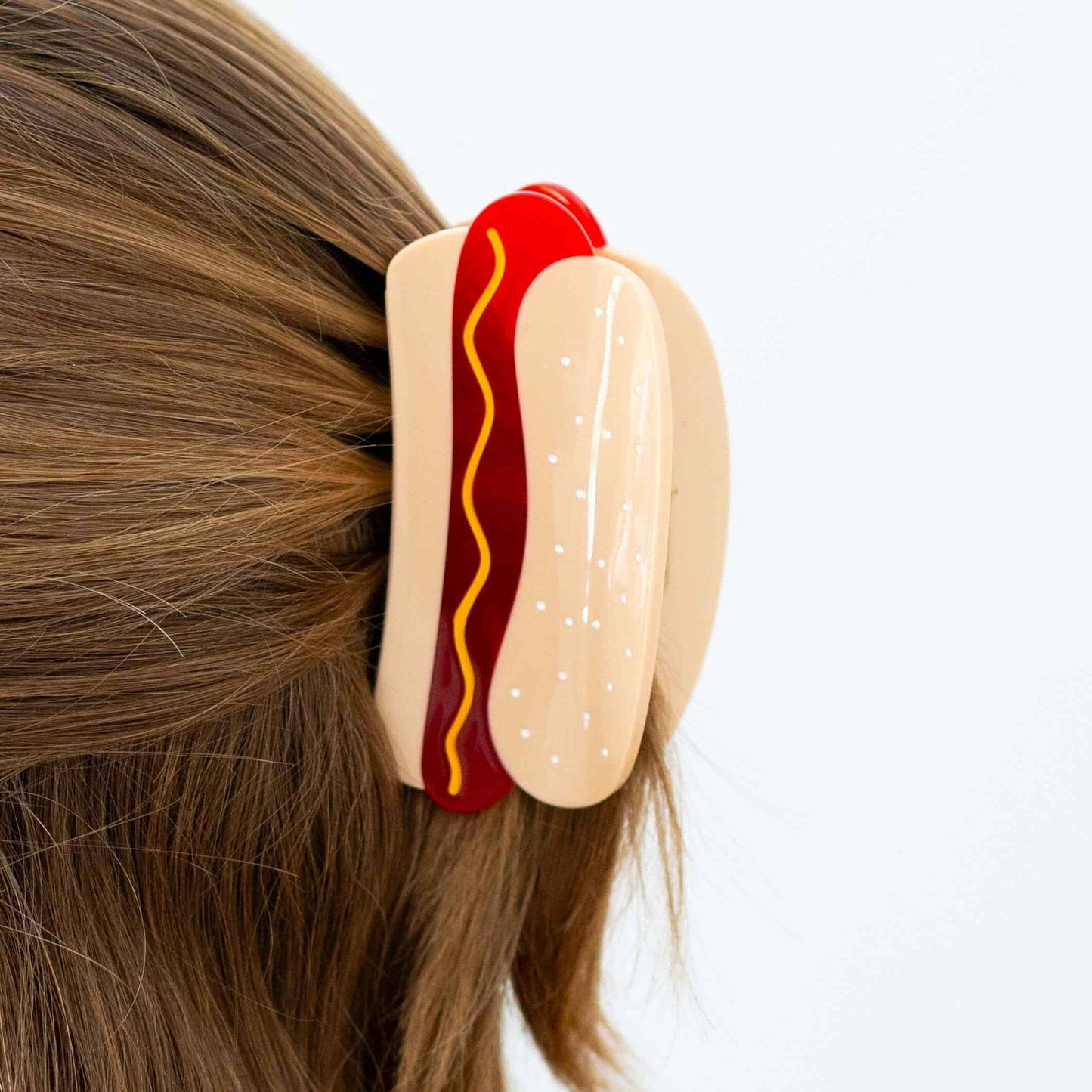Hot Dog Hair Clip
