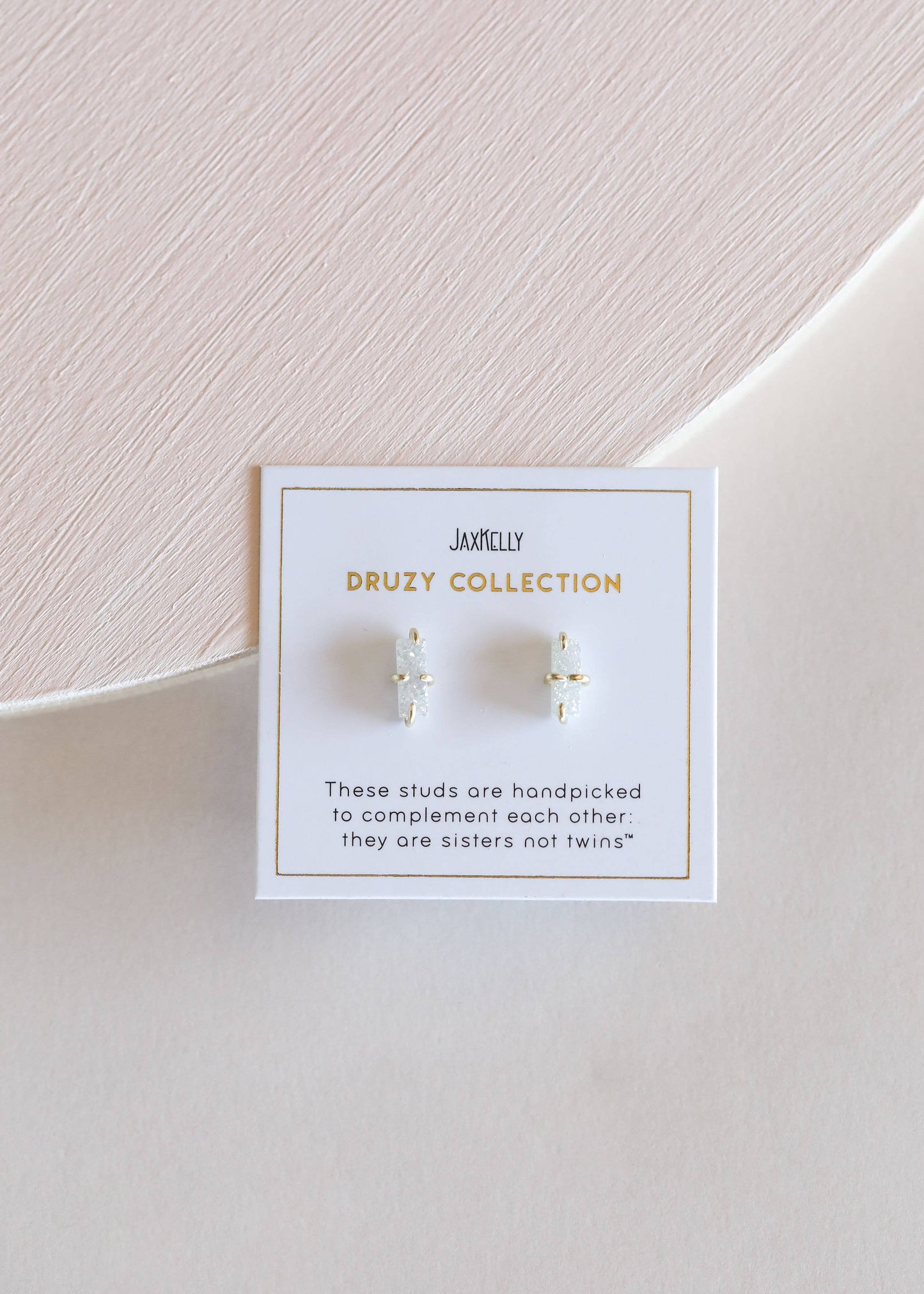 Druzy Bar Earrings