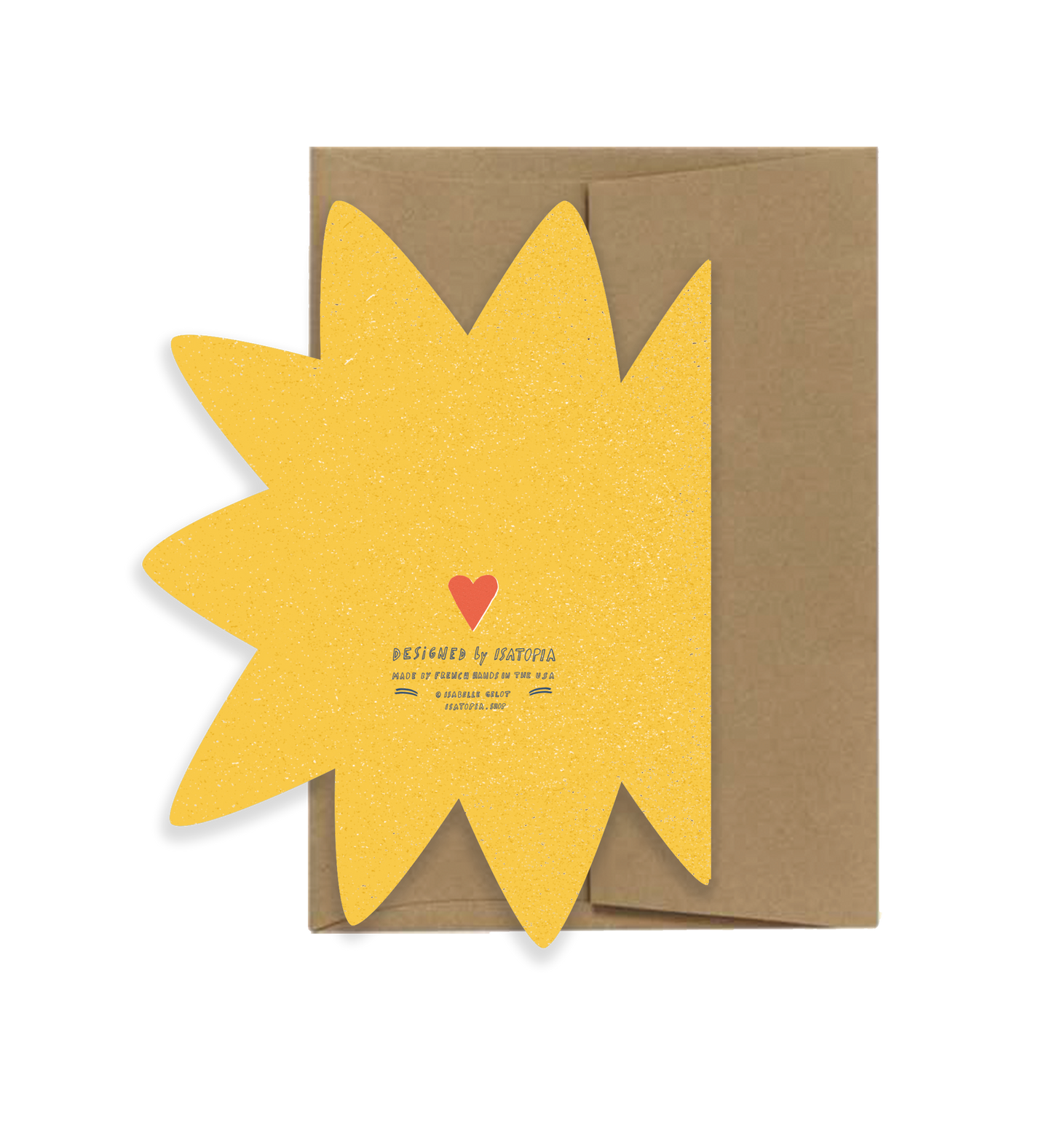 Star Blink Die Cut Card