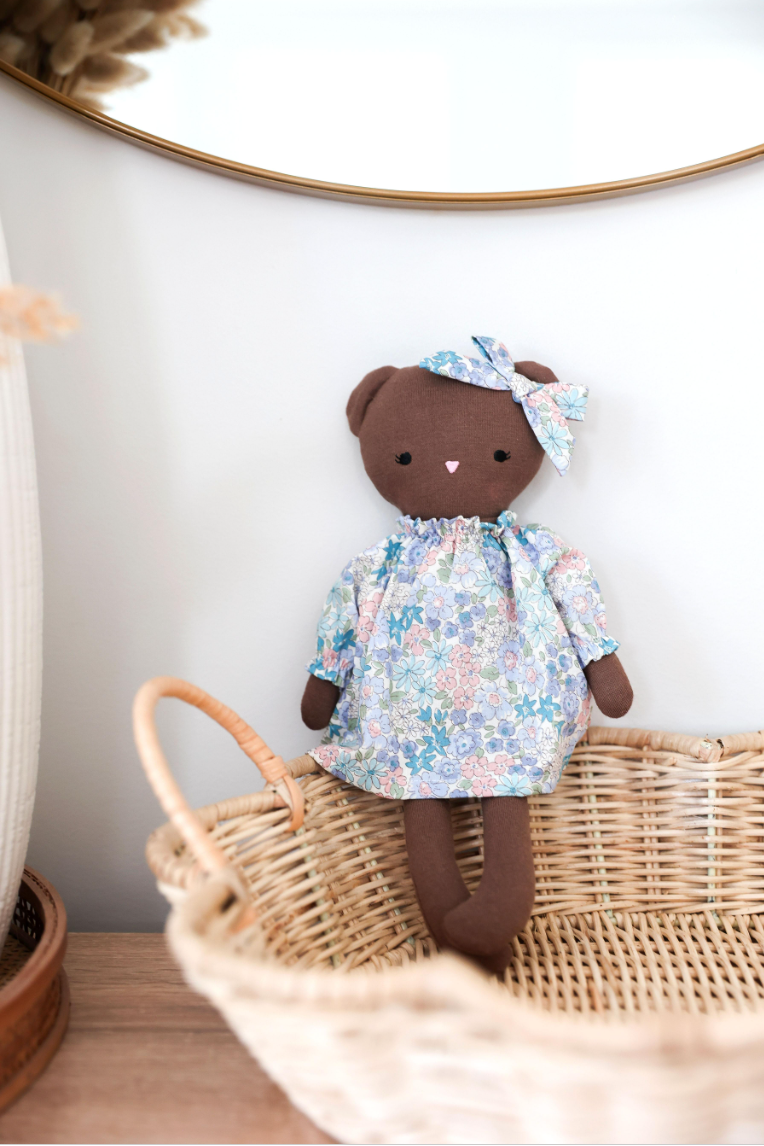 Liberty Blue Twiggy Teddy