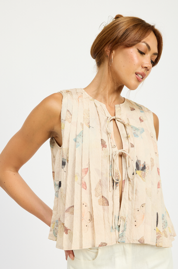 Penelope Tie Blouse