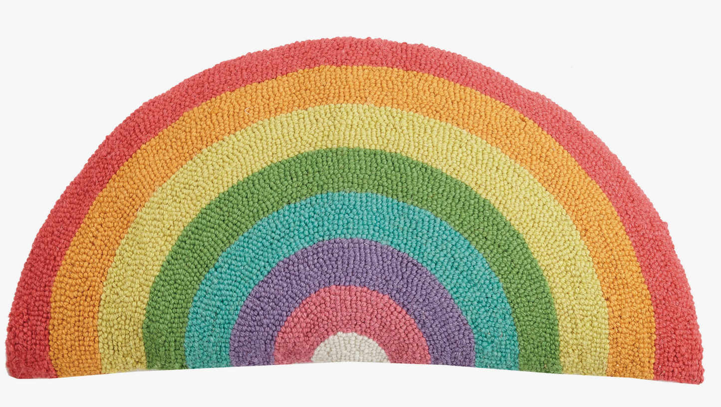 Rainbow Shaped Hook Pillow