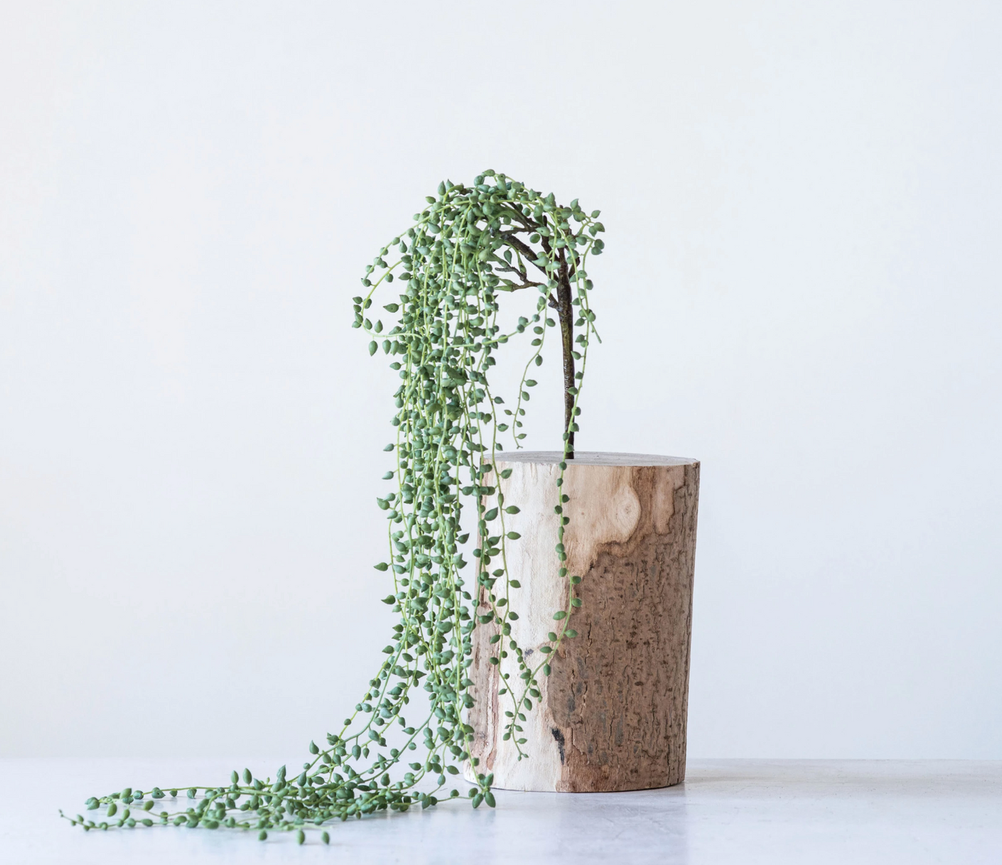 Faux String of Pearls
