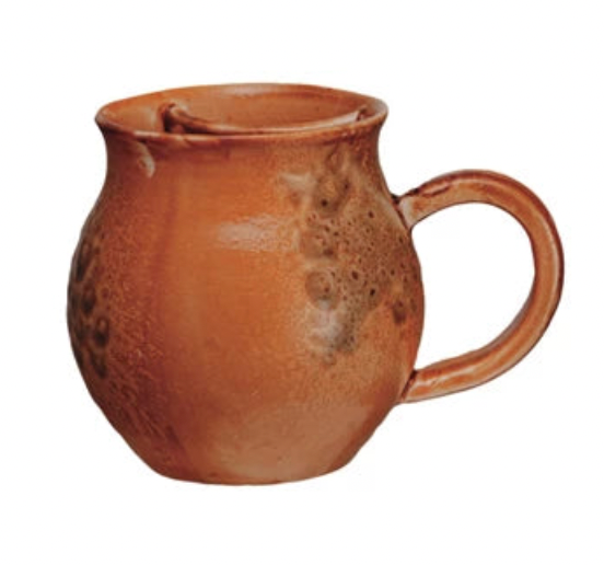 Naoko Stoneware Mug with Tea Bag Holder