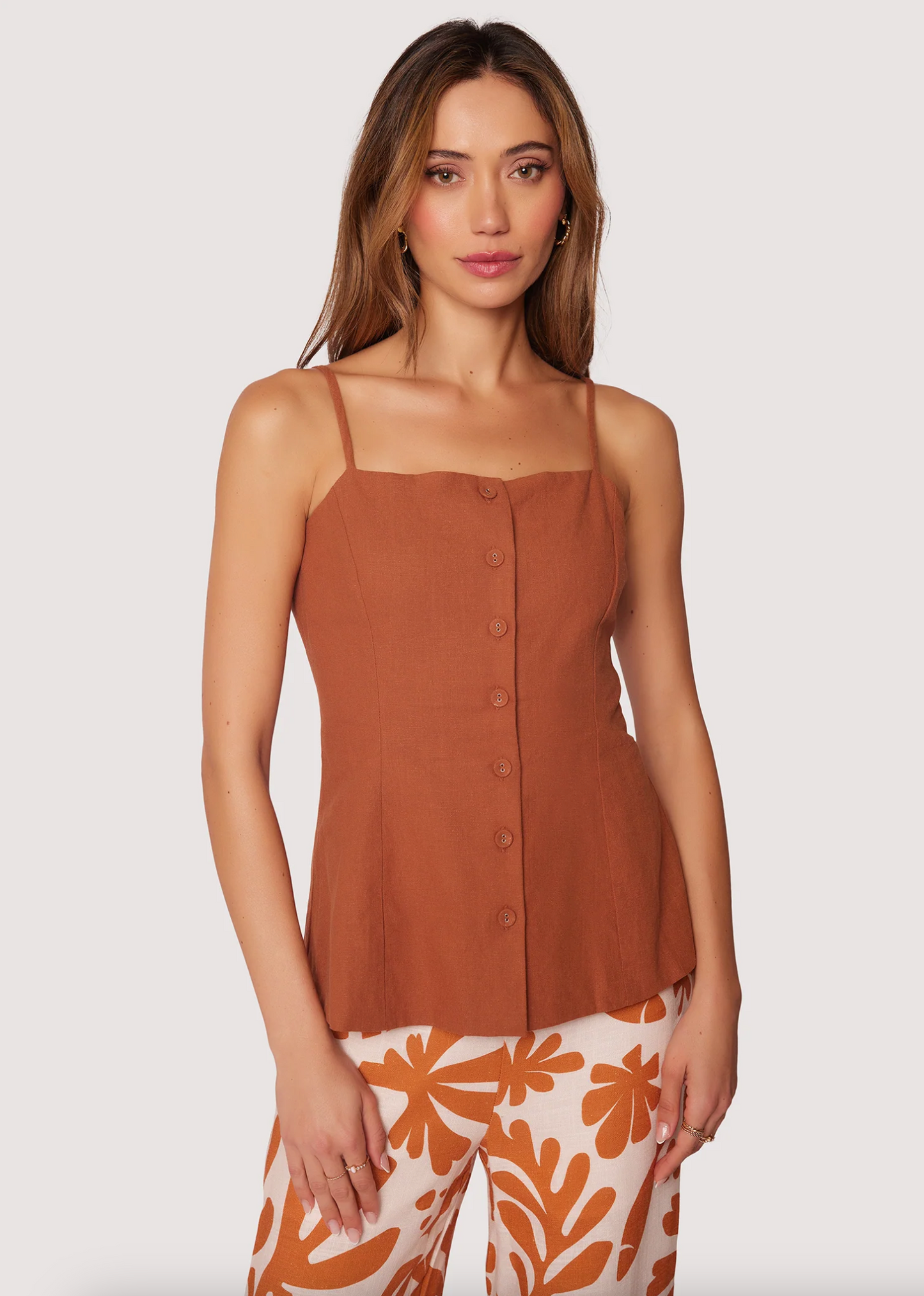 Coastal Serenade Sleeveless Top