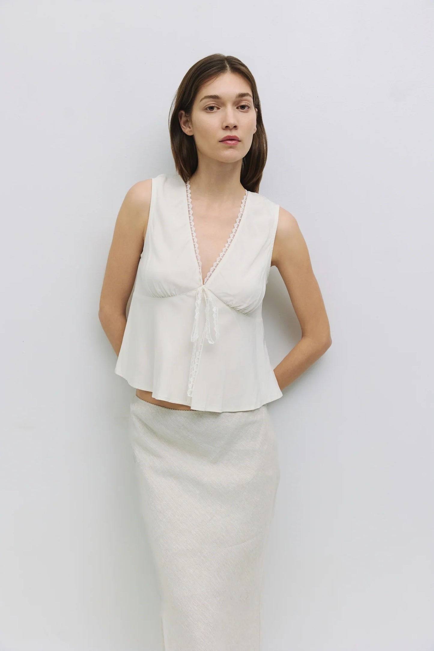 Arielle Lace Detail Top