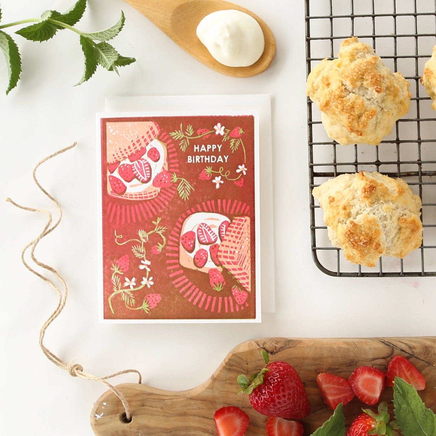 Happy Birthday (Strawberry Shortcake) Card