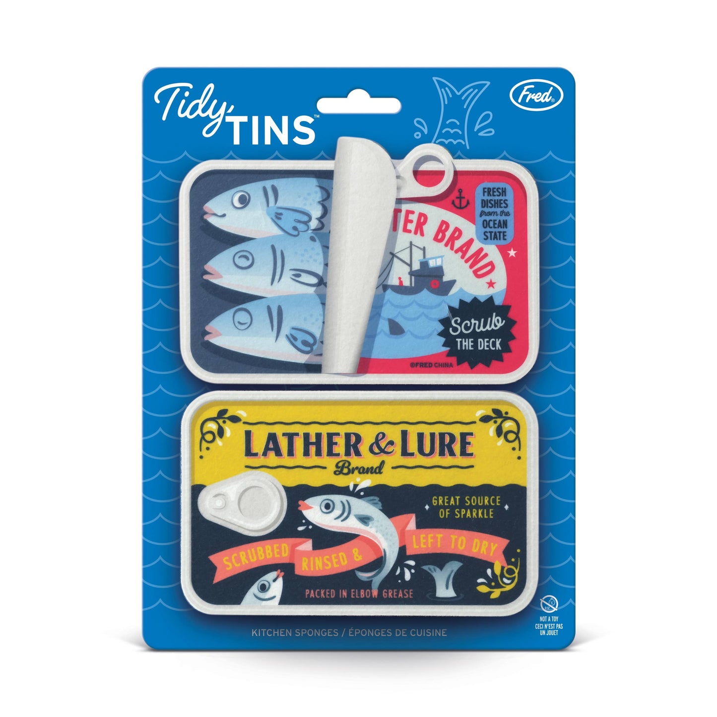 Tidy Tins Sardines Sponges