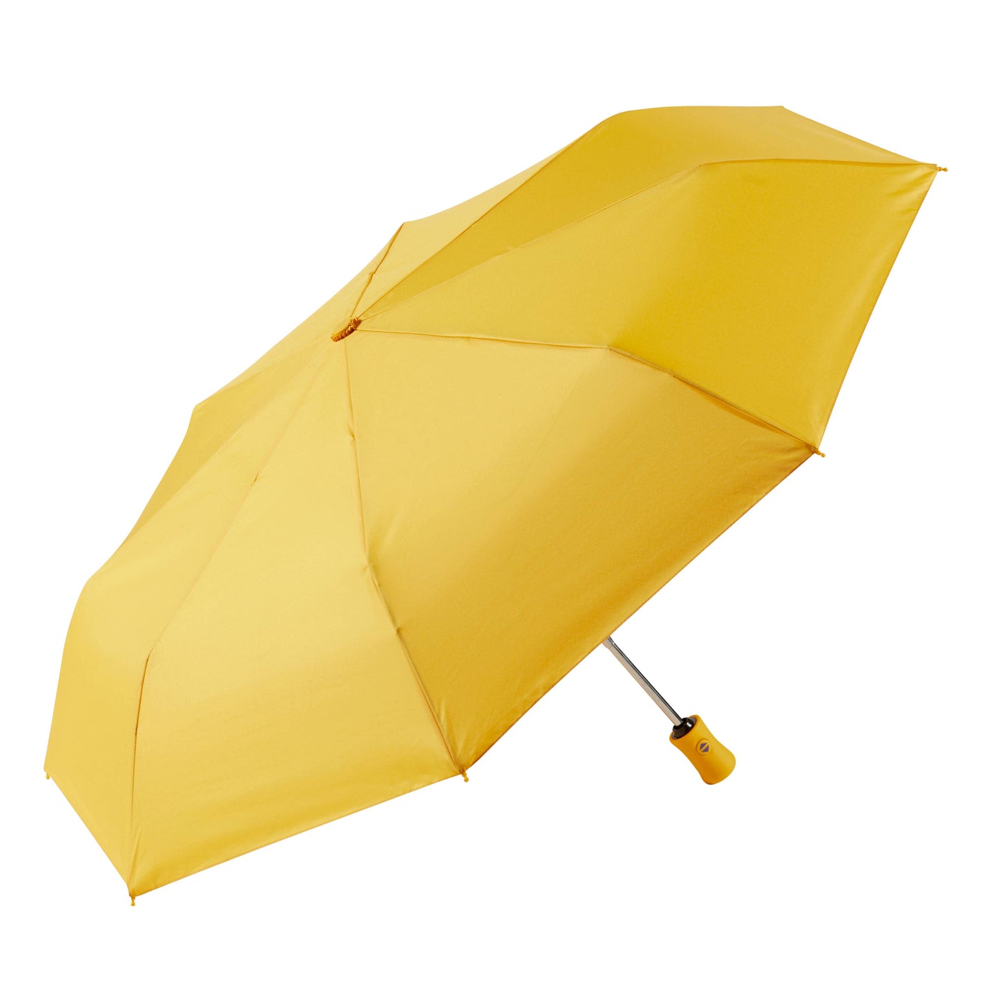 Auto Open/Close Travel Umbrella- Solid Recycled Fabric