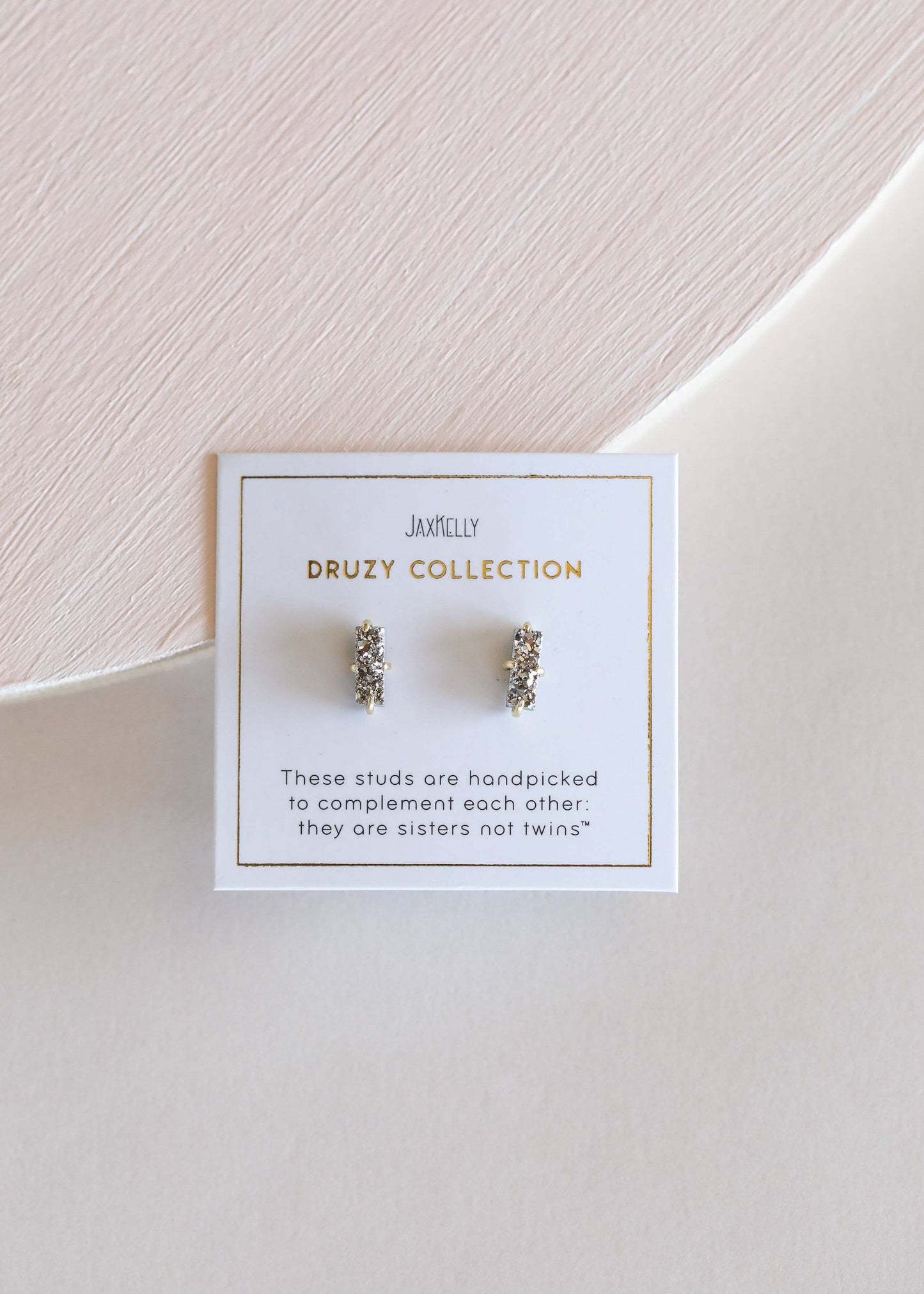 Druzy Bar Earrings