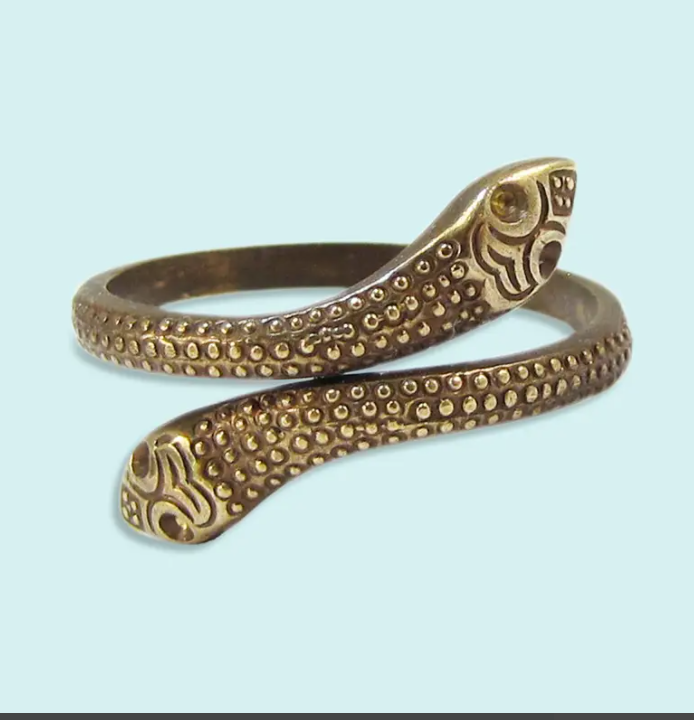 Gold Snake Ring