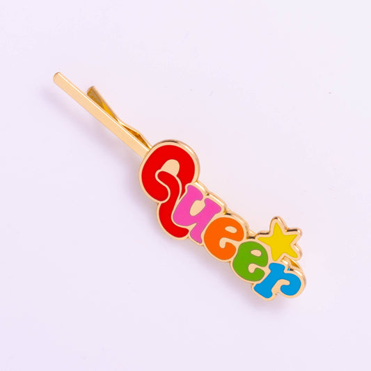 Queer 18k Gold Hairpin
