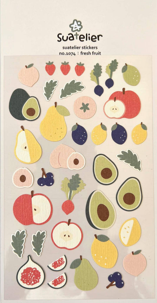 Fresh Fruit Stickers
