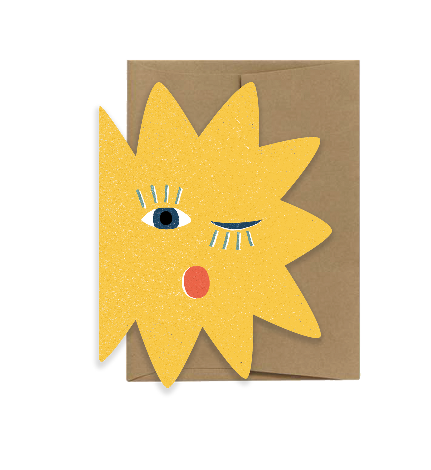 Star Blink Die Cut Card