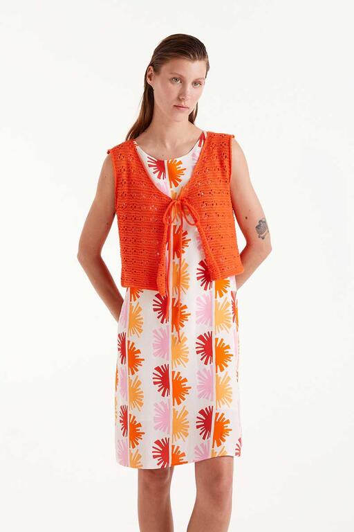Moriko Crochet Vest