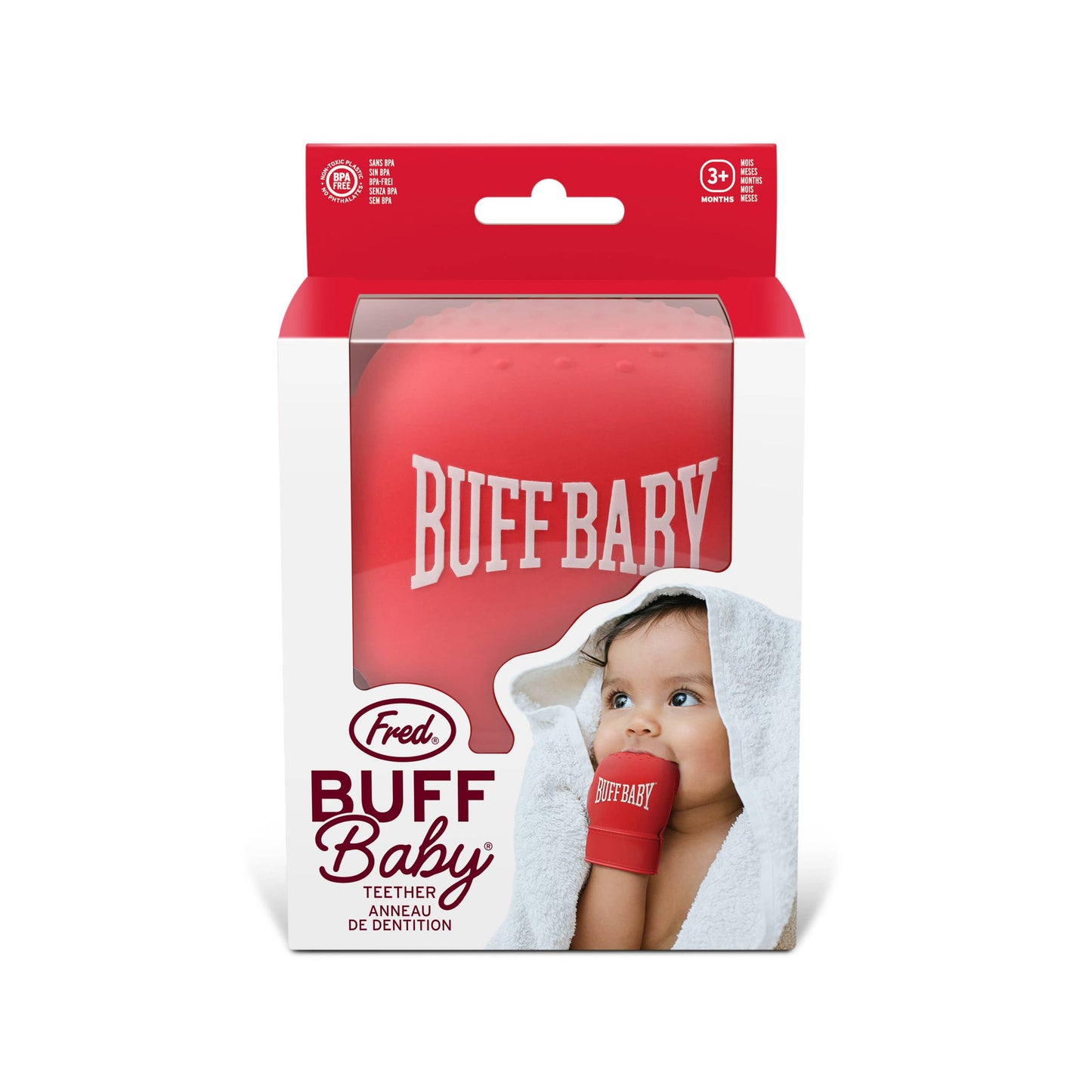 Buff Baby Boxing Glove Teething Mitt