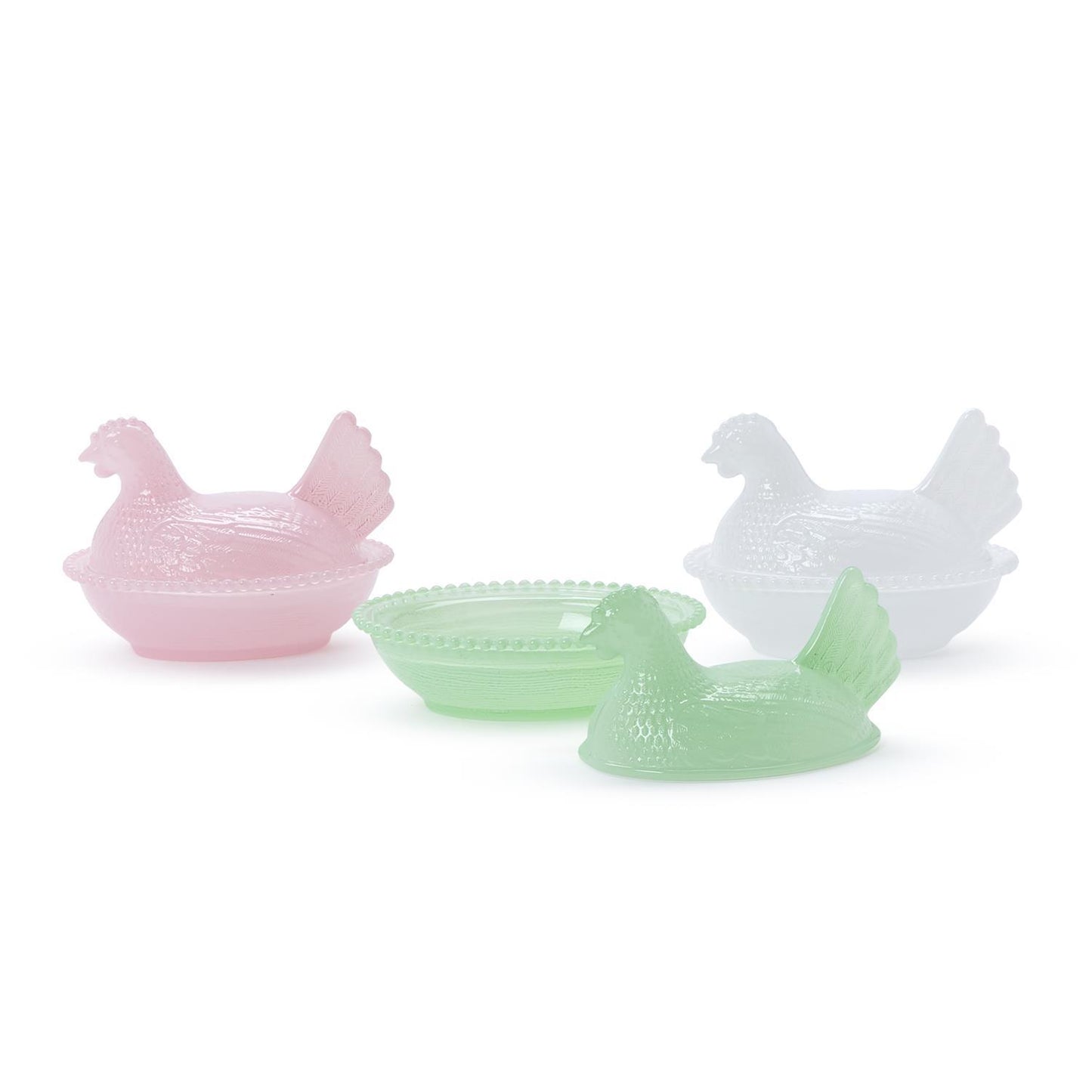 Hen on Nest Covered Dish