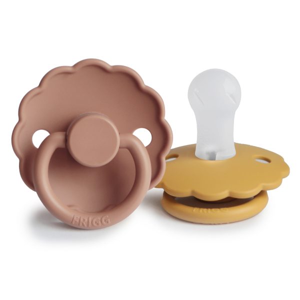 FRIGG Baby Pacifiers- Set of 2, 0-6 Months