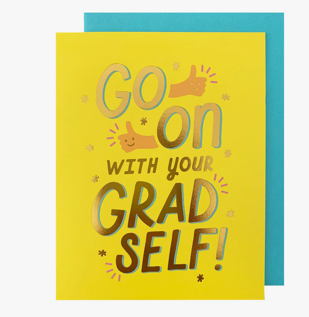 Grad Self Graduation Card
