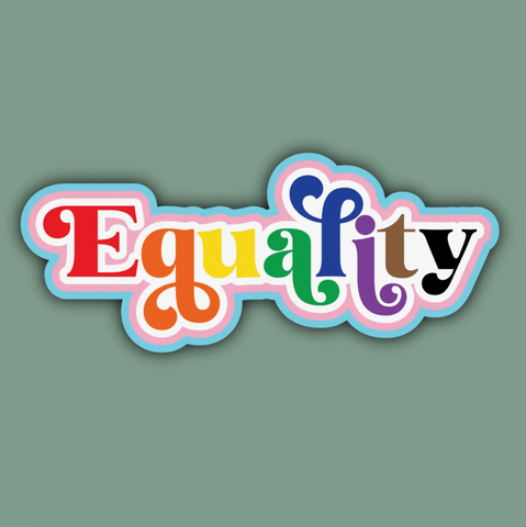 Equality LGBTQ+ Sticker