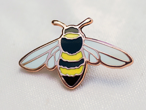Honeybee Enamel Pin