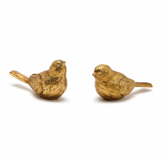 Gold Resin Bird