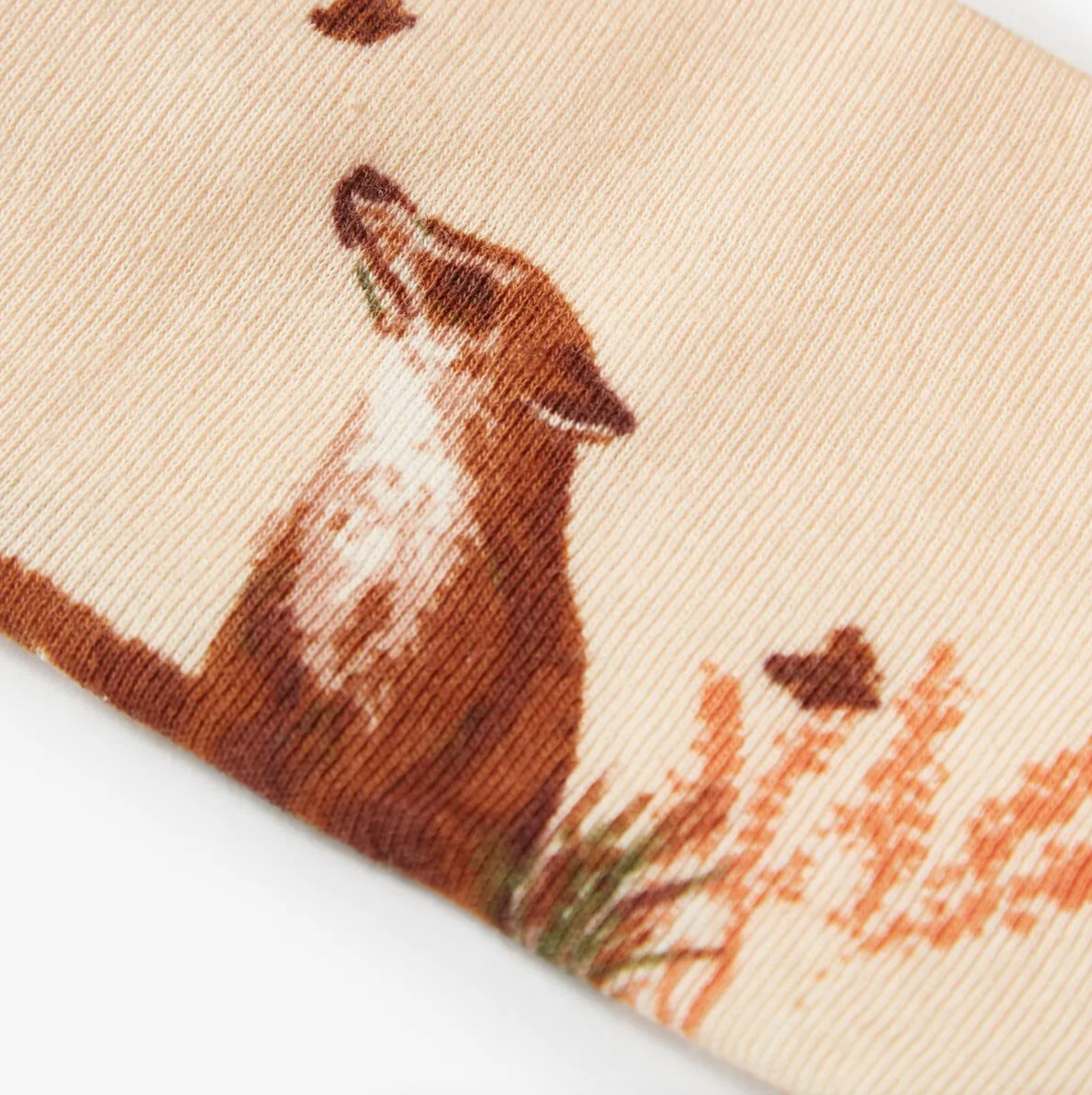 Organic Cotton Headband - Floral Fox