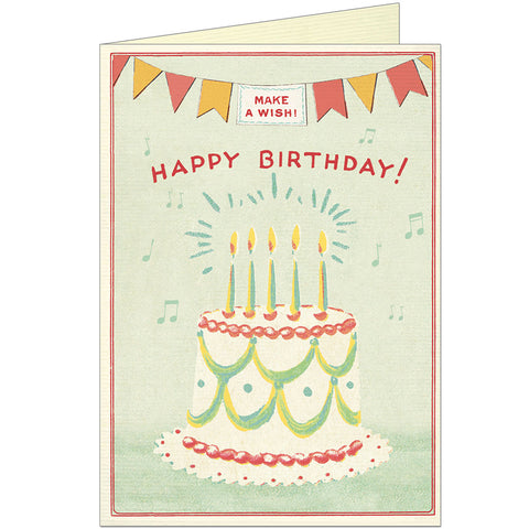 Happy Birthday Cake 3 Card