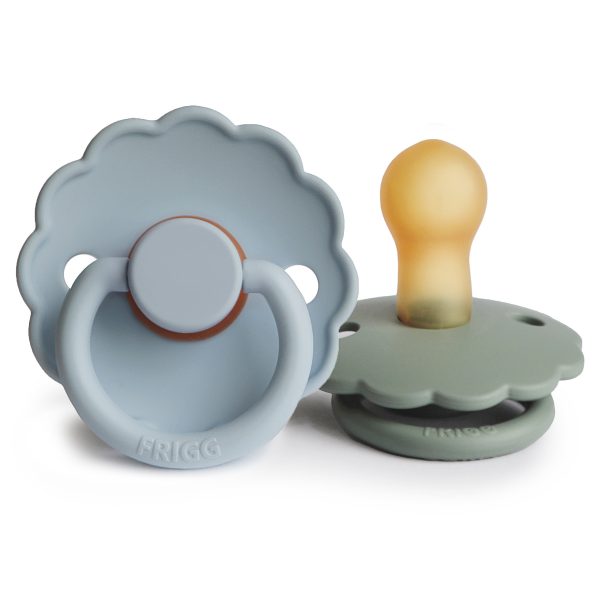 FRIGG Baby Pacifiers- Set of 2, 0-6 Months