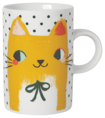Meow Meow Cats Tall Ceramic Mug