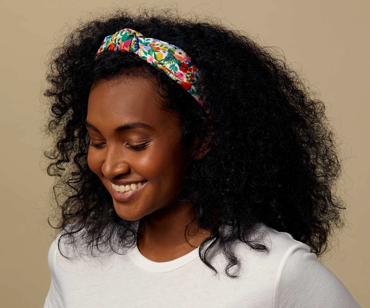 Floral Knotted Headband