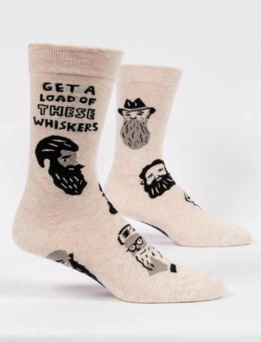 Whiskers Men's Crew Socks