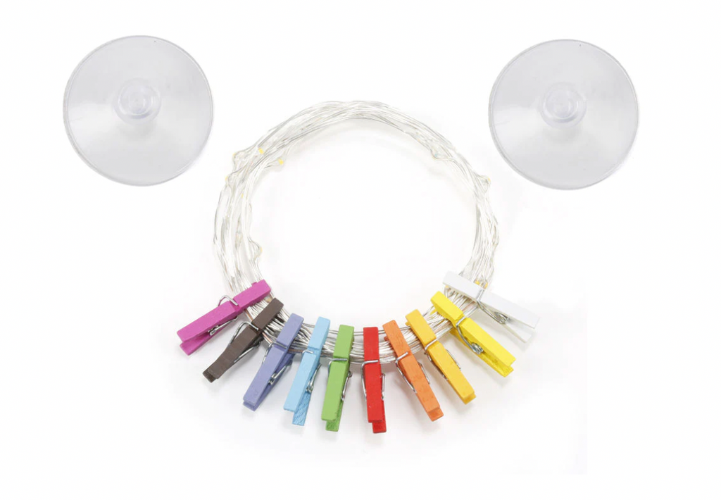 Mini Clothespin String Lights