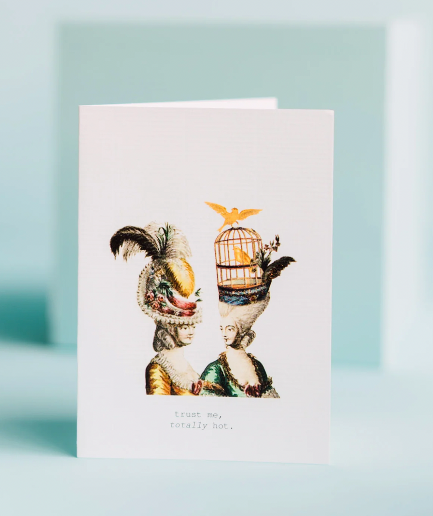 Trust Me Totally Hot Greeting Card
