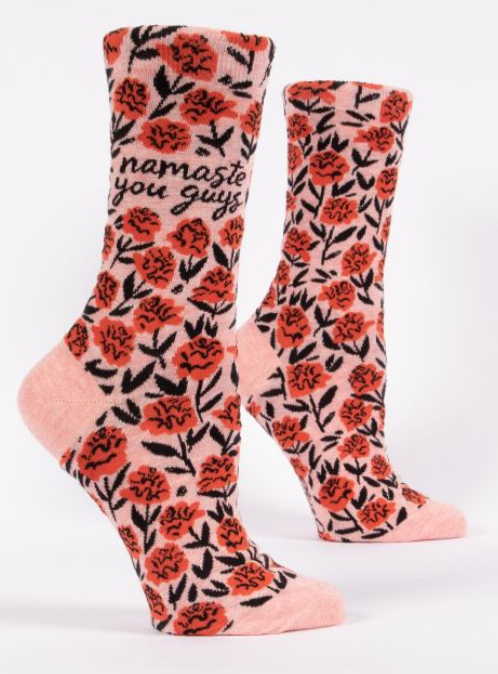 Namaste You Guys Women's Crew Socks