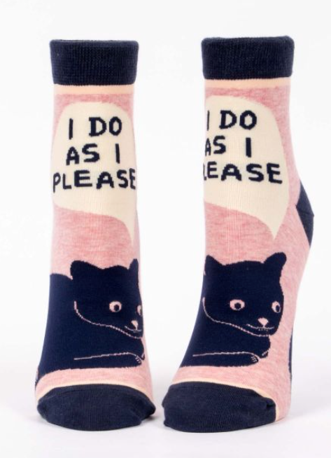 I Do As I Please Women's Ankle Socks