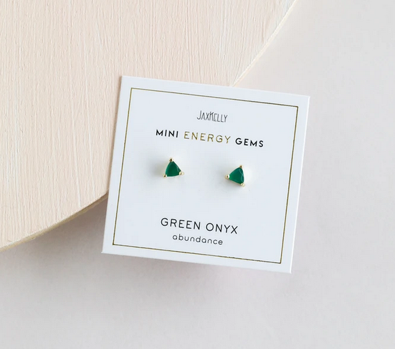 Mini Energy Gem Stud Earrings
