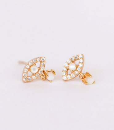 Evil Eye Drop Earrings