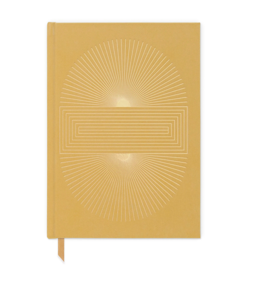 Sun Block Suede Hardcover Journal