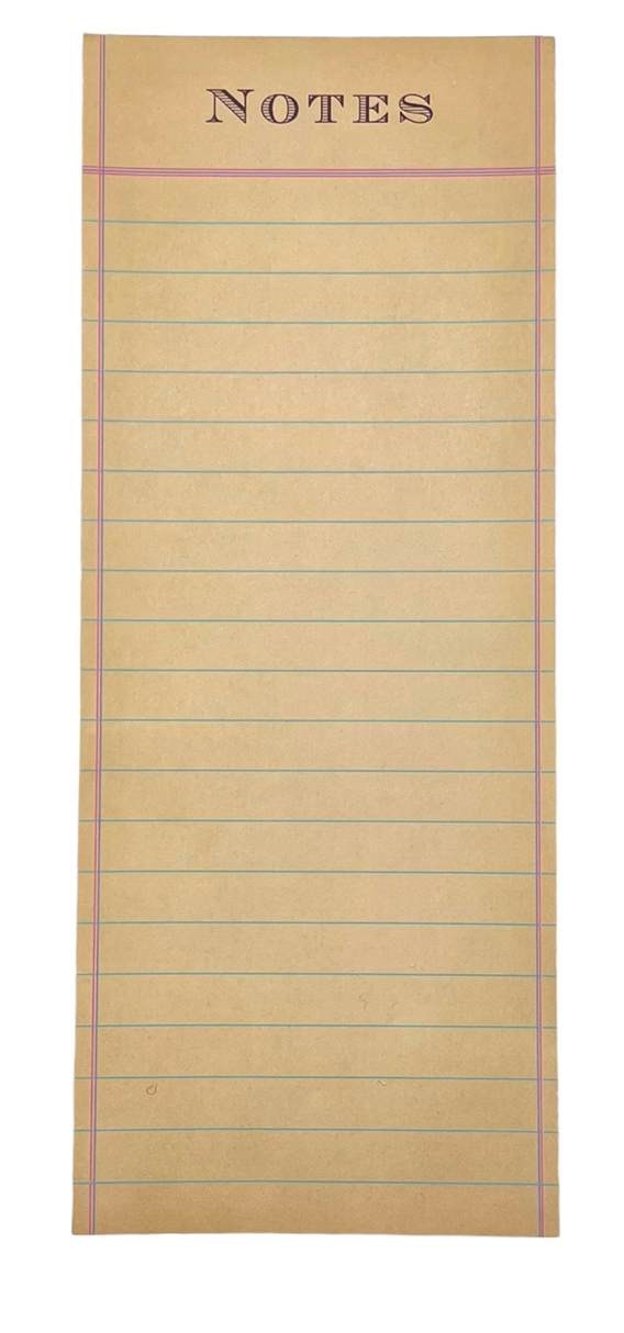 Notes Skinny Notepad